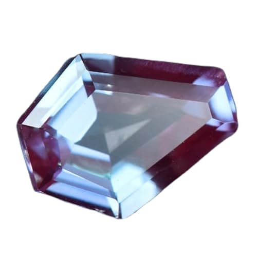 Alexandrite naturelle 6x8 mm facettée pour créer votre bague de fiançailles personnalisée DIY