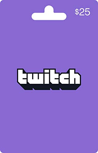 Image of Twitch Physical Gift Card (US Only) - $25