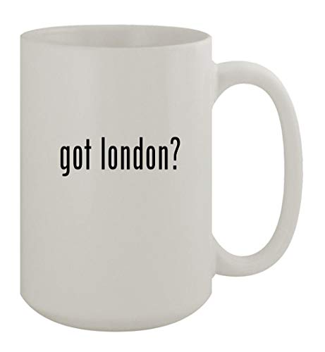 got london? - 15oz Ceramic White Coffee Mug, White
