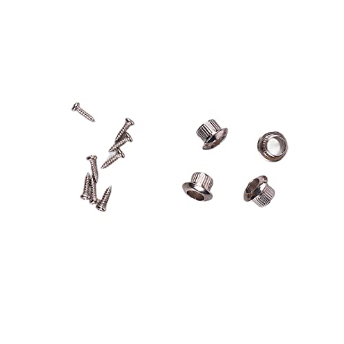 Peg de Afinação de Ukulele, Cabeça de Máquina de Ukulele Compacta Cromada de 4 Peças Fácil de Instal
