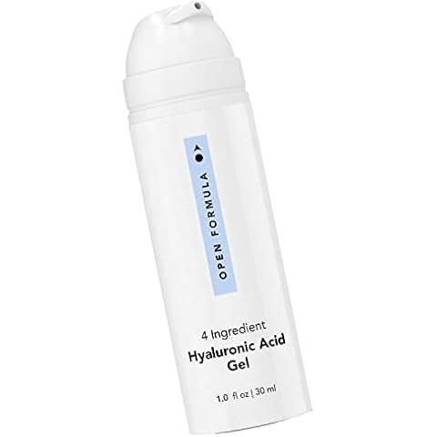 Open Formula Hyaluronic Acid 2% Gel For Acne-prone skin & Sustained Hydration. Oil-free Pure Hydrating Light Moisturizer Face, Body & All Skin types. Anti Aging For Reducing Wrinkles, Fine Lines Cover