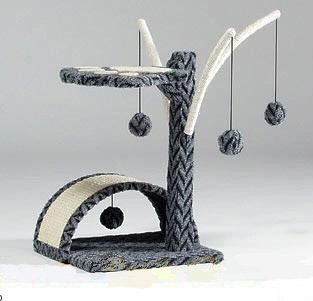 Go Pet Club Small Cat Tree Grey Tam Color