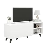 Miroytengo Mueble de TV Josi Salón Comedor 2 Puertas Abatibles 4 Espacios 1...