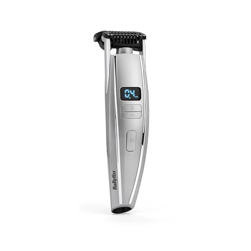 BaByliss i-Stubble 3 Beard Hair Trimmer Cordless Beard Trimmer 15 cutting lengths