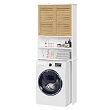 FORABAMB Waschmaschinenschrank, Hochschrank, Toilettenschrank