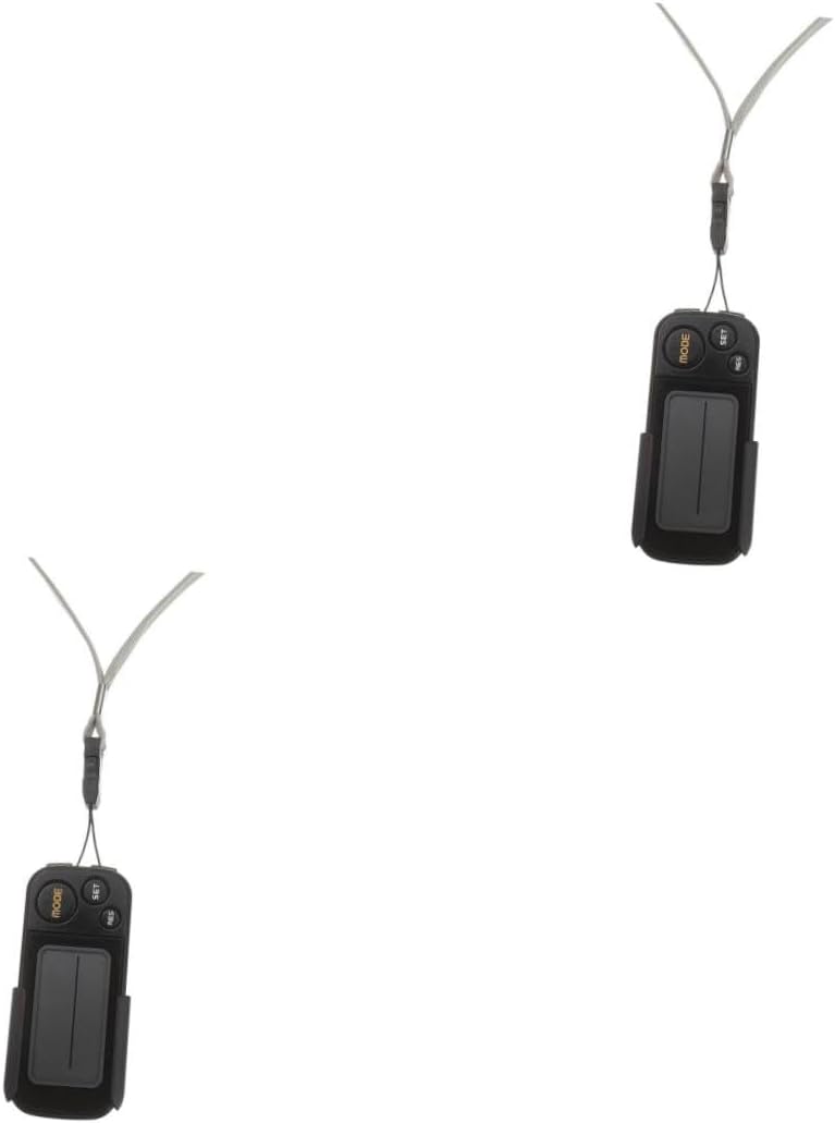 POPETPOP 2pcs Electric Hanging Pedometer Multi Function Step Counter for Accurate Fitness Tracking Compact and Portable Design for Adults and Durable Material for Goals