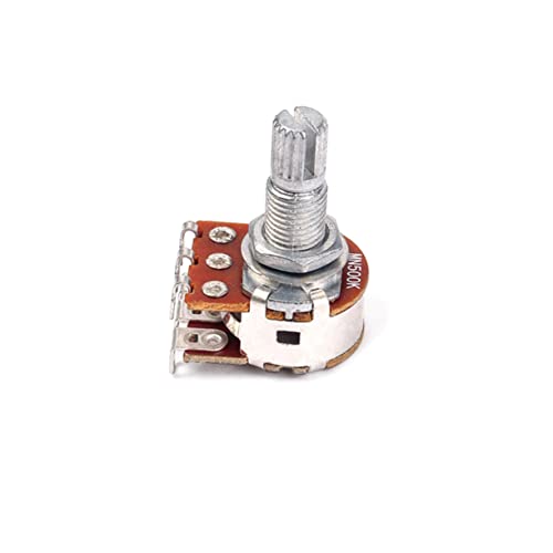 Supvox Amp Guitar Digital Potentiometer Para Niños Guitar Amp Potentiometer Audio Taper Pot Push Guitar Pots Guitar Potentiometer Audio Potentiometers Mn500K Dual Pot Number #TOP3