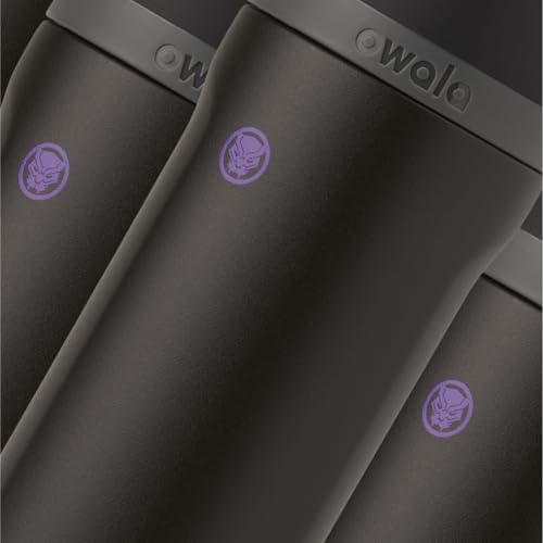 Owala Marvel FreeSip Insulated Stainless Steel Water Bottle with Straw for Sports and Travel, BPA-Free Sports Water Bottle, 24 oz, Black Panther by Owala - Image 5