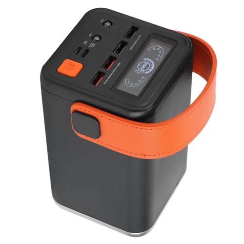 Outdoor Emergency Power Station Portable Camping Power Station Household Large Capacity Battery (Blue) (Grey)