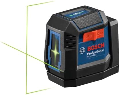 BOSCH GLL50-20G 50 Ft Green-Beam Self-Leveling Cross-Line Laser Level