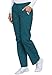 Cherokee Women's Petite Scrubs Flexibles Mid-Rise Knit Waist Pull-On Pant, Caribbean, X-Large Petite