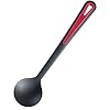 Westmark Groente-/woklepel, hittebestendig tot 270°C, PPA, lengte: 31,5 cm, Gallant Plus, zwart/rood, 29652275