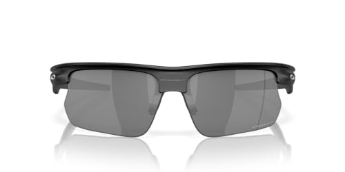 Oakley OO9400 Bisphaera Sunglasses, Matte Black/Prizm Black Polarized, 68 mm