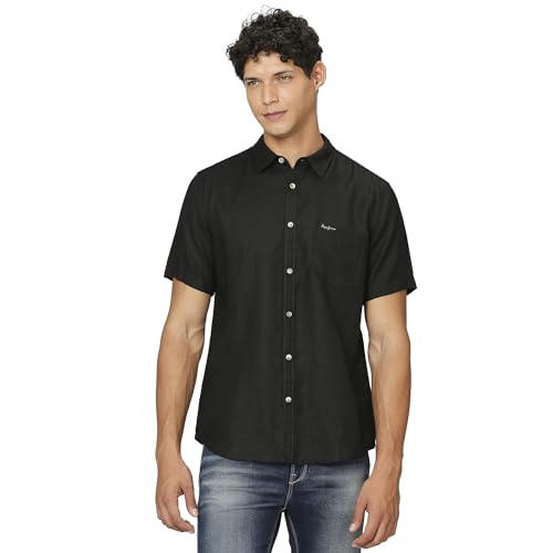 Image of Pepe Jeans Men's Cotton Regular Fit Shirt
