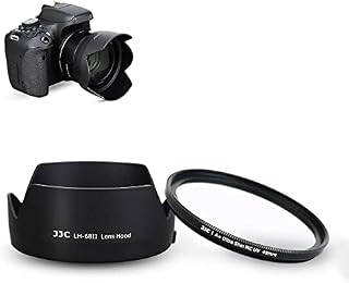 Lens Hood and UV Filter Fits for Canon EF 50mm f/1.8 STM Lens Replaces Canon ES-68