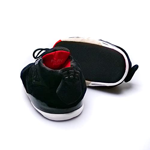 Plush Sneaker Slippers Men/Women M/L/XL(6.5-13)4