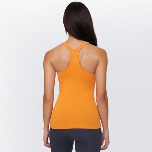 Image of sphinx cat Yoga Racerback Tank Top for Women with Built in Bra,Women's Padded Sports Bra Fitness Workout Running Shirts