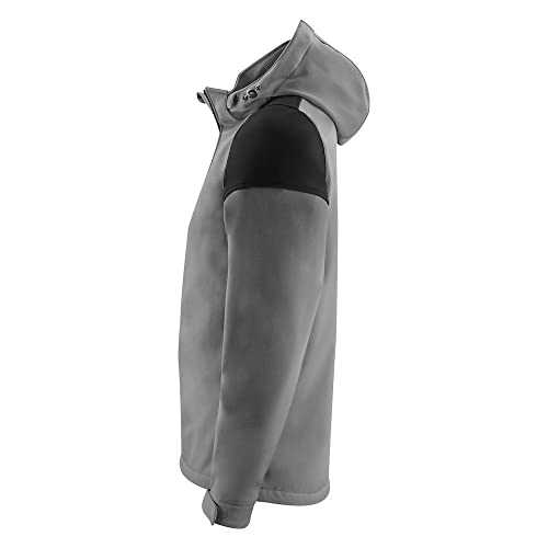 Veste softshell homme PRIME anthracite noir manteau mi-saison chaud taille L - 3