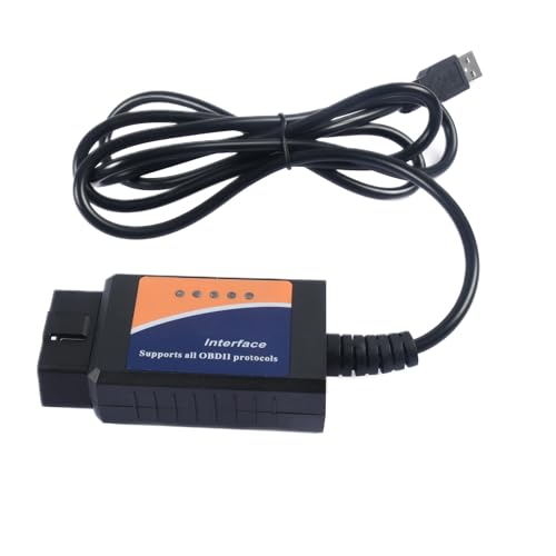 Yalgdlen ELM 327 elm327 OBD2 USB Adapter OBDii with PIC18F25K80 Scanner