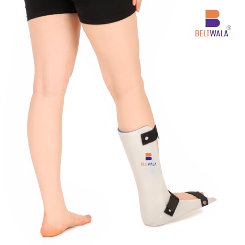 Image of Unisex Foot Drop Splint Made With polypropylene Material Inside Coated With Soft EVA Padding For Ankle Pain, Knee Support, Heel Support, Foot Care (L, Left)