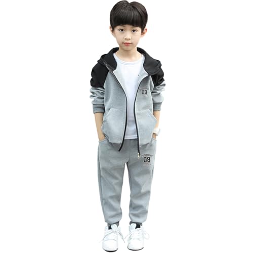 Amur Leopard Jogginganzug Jungen Kinder Trainingsanzug Casual Sportanzug...