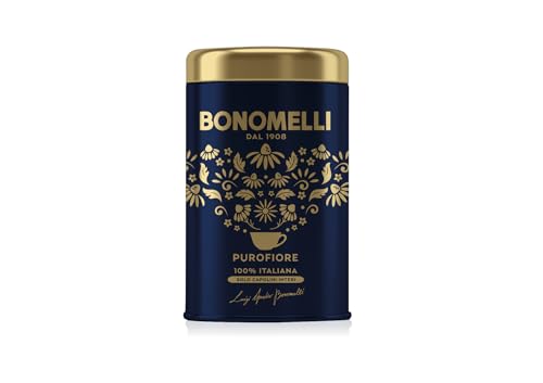 Bonomelli Camomilla Purofiore, Confezione di Latta 40 g, 100% Italiana, solo Capolini Interi Selezionati, Aroma Ricco e Avvolgente, Infuso Rilassante Dopo Pasto