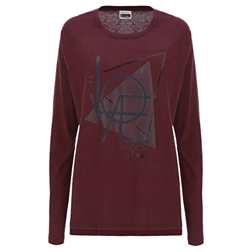 T-shirt manches longues raglan en jersey FREDDY imprimé fini les vêtements serrés