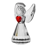 Regalo di apprezzamento: la statuetta di angelo in vetro è perfetta come regalo per la festa della mamma o come statuetta per san , esprimendo gratitudine e amore alle madri e alle donne speciali nella tua vita, decorazione per la casa a forma di angelo, regalo per la festa della mamma