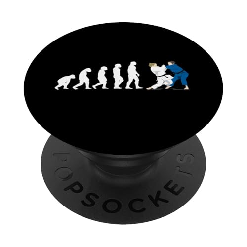 Judo Judoka Judoiste Ju-Jutsu Evolución Judo PopSockets PopGrip Adhesivo