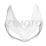 ZXMOTO Motorcycle Front Upper nose fairing for KAWASAKI Ninja 636 ZX-6R 2005 2006 (Unpainted, ABS...