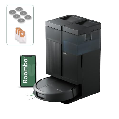 iRobot Roomba® Plus 516 Combo robot aspirapolvere lavapavimenti, 22.000 Pa
