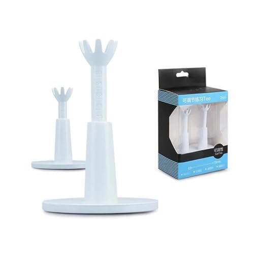 kinworks Adjustable Golf Crown Tee with Base 53 to 73mm Height 2-Pack