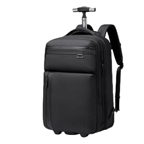 Arctic Hunter Expandable Trolley Backpack TSA Security Lock 52L R...