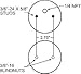 Ride-Rite Rear Air Helper Spring 224C Style Double Convoluted 6 in. - 7 in. Ride Height 8 in. Max Dia. 1/4 NPT Air Inlet OEM Number W217606873
