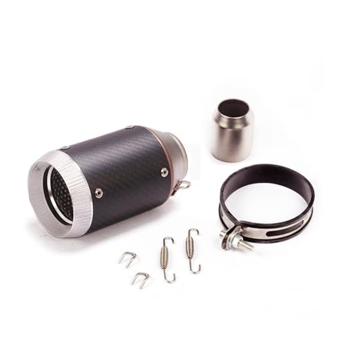 Pot d’échappement moto 51mm avec muffler carbone et DB killer amovible pour BMW S1000RR