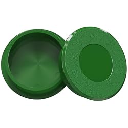 KINGTOP Golf Hole Cup Covers for Standard 4.25 in Cups | Standard 4.25 in fit, grass-green surface, debris protection, rain blocking, backyard putting greens, practice holes