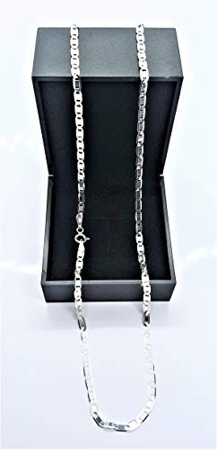 Corrente Masculina Piastrine Prata 925 70 cm X 3 mm Ref. 640