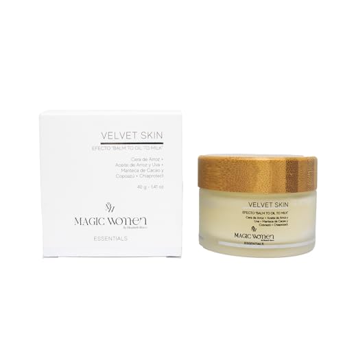MAGIC WOMEN BY ELIZABETH BRAVO Effortlessly Remove Makeup with Velvet Skin Balm – Inspired by Colombian Women’s 2-Minute Routine – 1.4 fl oz