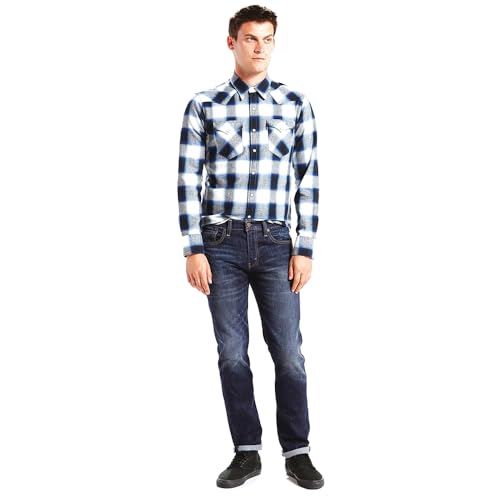 Image of Levi's Men's Mid Rise 505 Regular-Fit Jeans