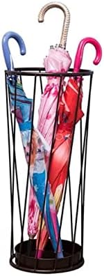 Iron Umbrella Stand Hotel Lobby Home Creative Floor Type Rain Gear Drain Storage Rack Umbrella Holder Organizer Shelf(Onecolor)