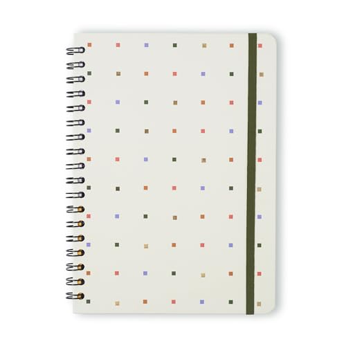 Caderno Espiral Trama Pautado 17x24 Pontos, Cicero