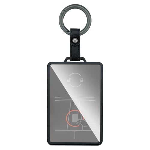 Key Holder for Tesla - Transparent Soft Full Protection Card Case Cover for Model Y/3/S/X, Tesla Key Card Holder Keychain Accessories, Key Card Protective Case Cover