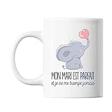 Mug en céramique Mug Mari Parfait Éléphant