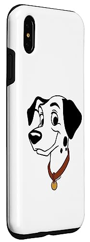 Coque iPhone XS Max Disney 101 Dalmatiens antichoc accessoire Pongo Big Face mignon - 3