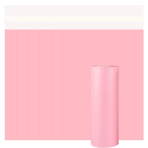 Image of Sanitary Napkin Disposal Bags Feminine Hygiene Bags,100Pcs, Pink, 6.7x9.8IN | 1.67 Mil Thickness, Self-adhesive, Disposable Period Trash Bags, For Pads and Tampons, Blocks Odors