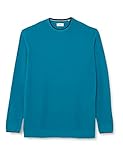 mit Kontrastdetails s.Oliver Big Size Men\'s Strickjacke, Blue Green, 5XL