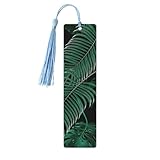 Accessori alla moda: ogni confezione include 5 segnalibri in legno, dotati di un'apertura rotonda nella parte superiore e decorati con vivaci nappe. I disegni intricati e i colori vivaci trasformano ogni segnalibro in un pezzo d'arte.