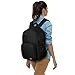 BIKROD Black Backpack for Men and Women, Backpack for School Teens Boys and Girls, Lightweight Casual High School Bookbag, Daily-use Travel Laptop Backpack Fits 15.6 Inch Notebook