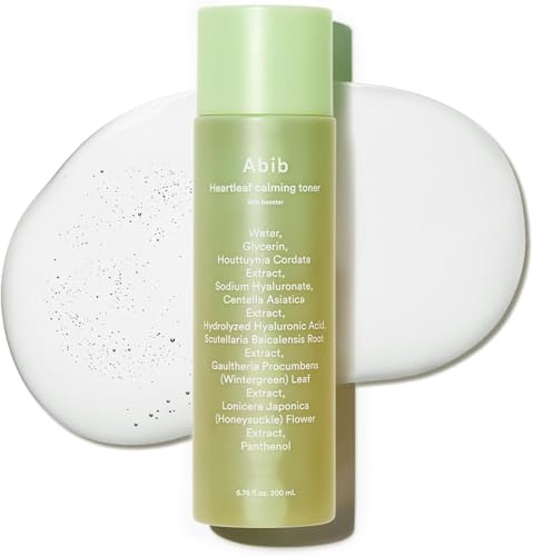 Image of Abib Heartleaf Calming Toner Skin Booster 7.1 fl oz / 210ml I Toner for Senstive Skin, Irritated Skin, Instant Relief for Acne