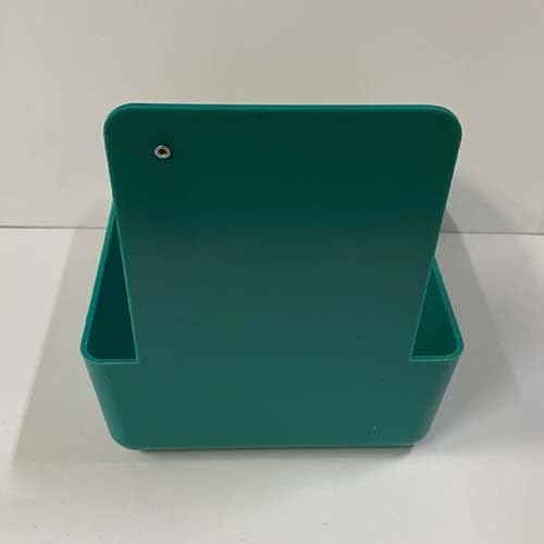 Teal Dental Lab Pan with Stainless Steel Clip 12pk 7" x 5¾" x 2½" Made in The USA